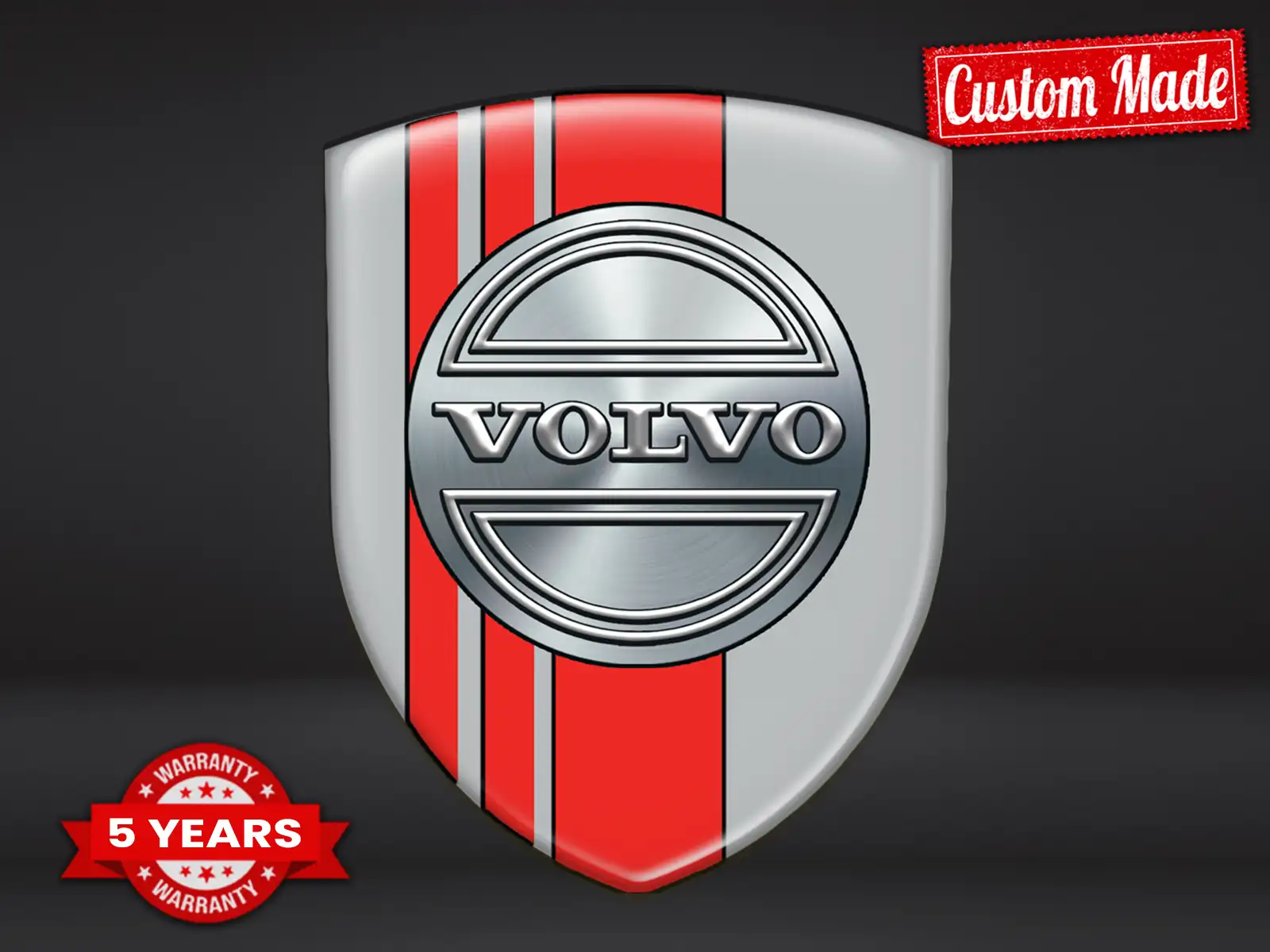 Volvo Etiquetas Negocio Pro Máximo Estilo Moderno Resistente